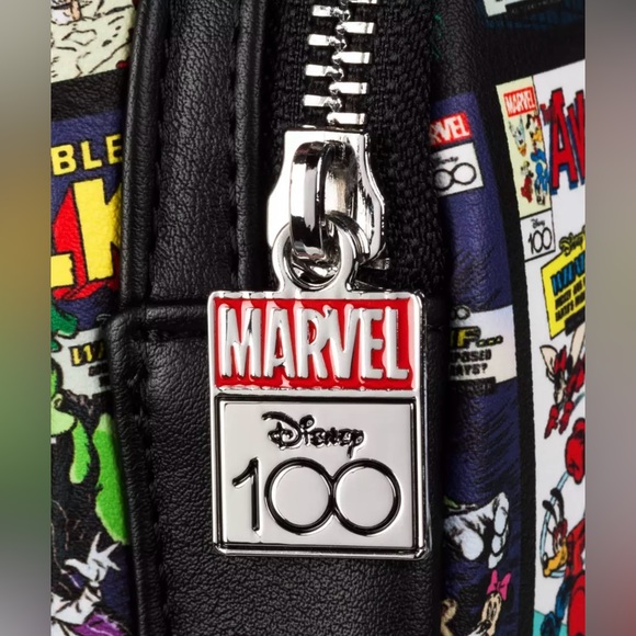 NWT Mickey and Gang/Marvel Loungefly Mini Backpack – Disney 100 Edition - Picture 5 of 5